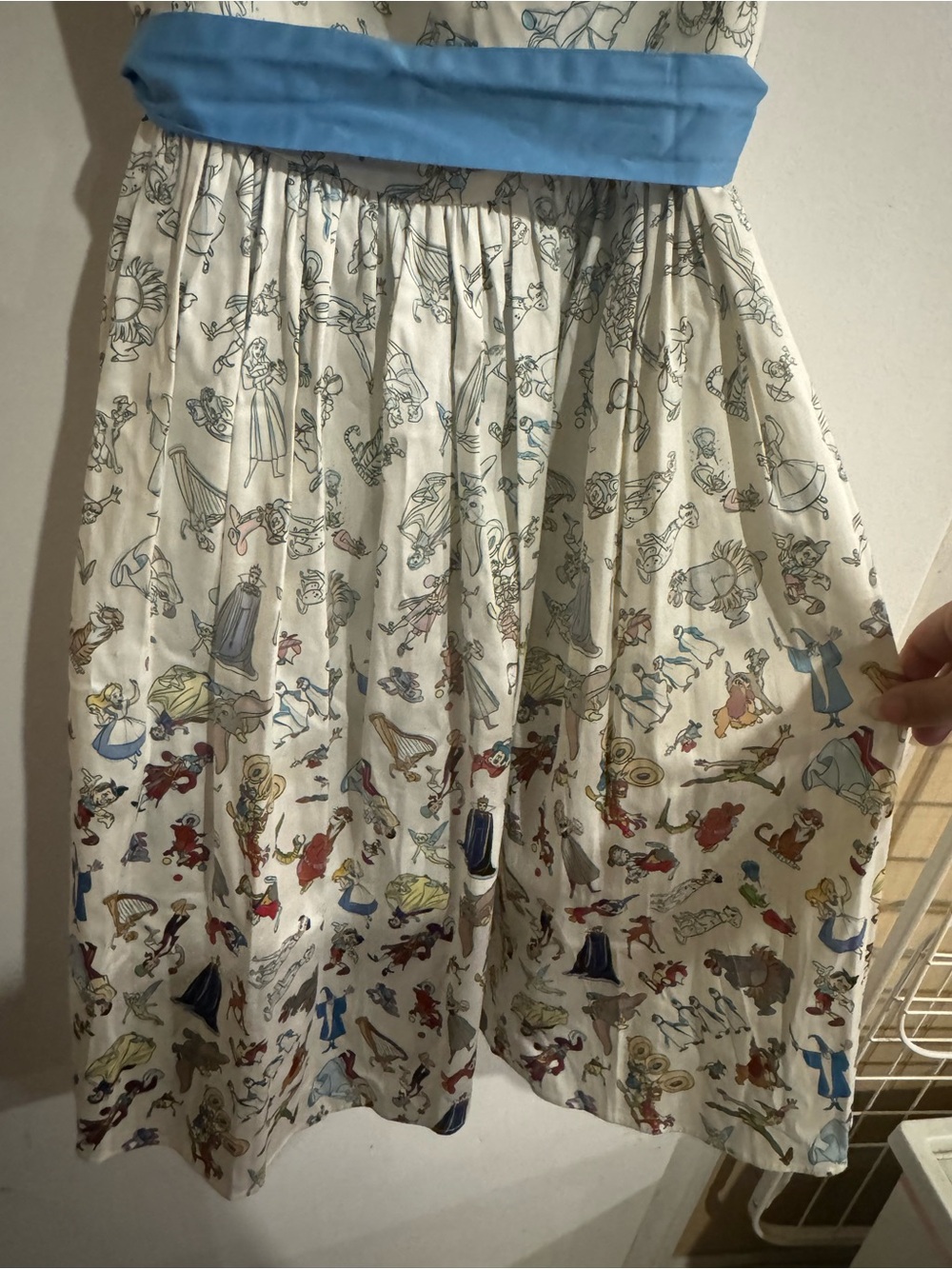 Disney Parks The Dress Shop Ink And Paint Dress X-LARGE - Picture 3 of 7